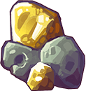 gold ore item